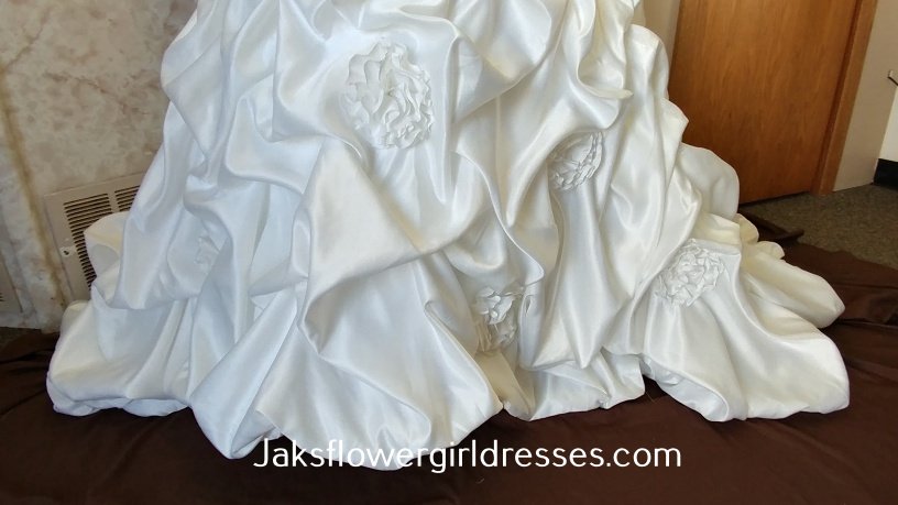 Pick Up Mermaid Wedding Dress